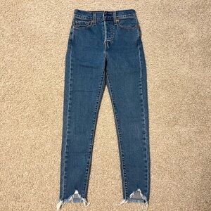 Levi’s Skinny Blue Jeans
